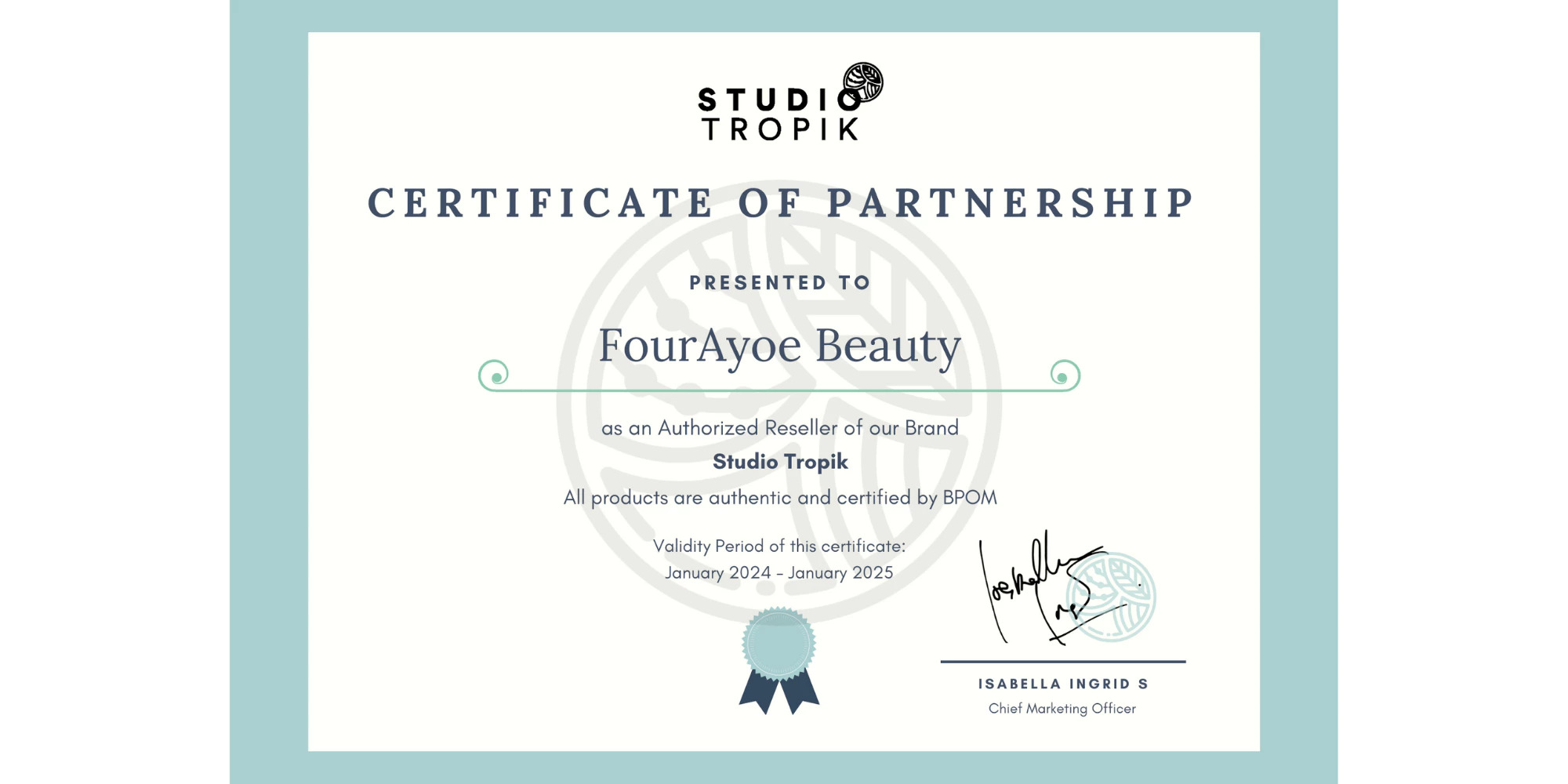 Studio Tropik Certified